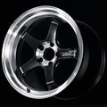Advan GT Beyond-R 18X9.5 / +5 Offset / 5x114.3 BC / 73mm Bore / Diamond Cut and Dark Platinum Black