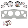 AutoMeter Phantom 54-55 GMC Truck Direct-Fit Billet Panel/Gauge Kit - 3-3/8in. (x2) & 2-1/16in. (x4)