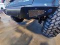 ~(45 lbs. 72X16X11)~ 18-Current - JL-JLU Kelvin Rear Bumper w/ Hitch AND Sensors - Unfinished Alum Unfinished