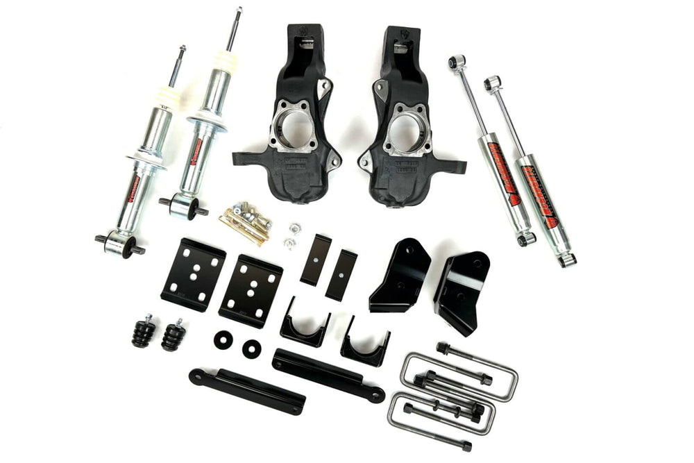 2019 - UP GM 1/2 TON TRUCK 2.5 FRONT / 4 INCH REARLOWERING KIT FITS 2WD 4WD