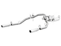 Magnaflow 09-13 Dodge Ram 1500 V6 3.6L Dual Spilt Rear Exit Polished Stainless C/B Perf Exhaust