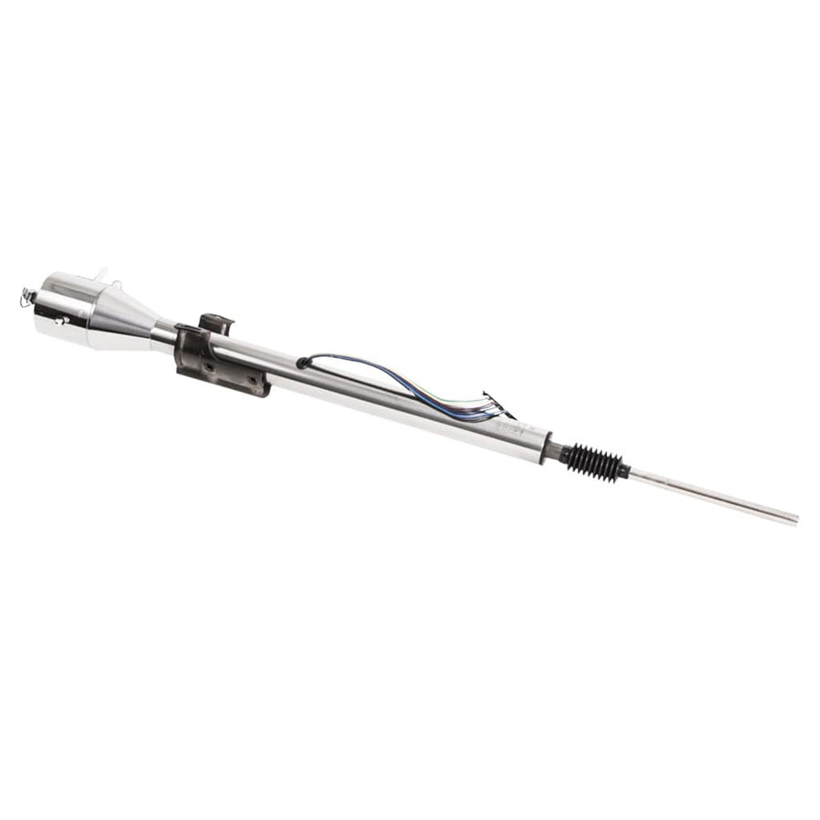DIRECT TILT COLUMN FOR MOPAR 6569 W/ MANUAL BOX POL STAINLESS (INCL CLAMP WIRI
