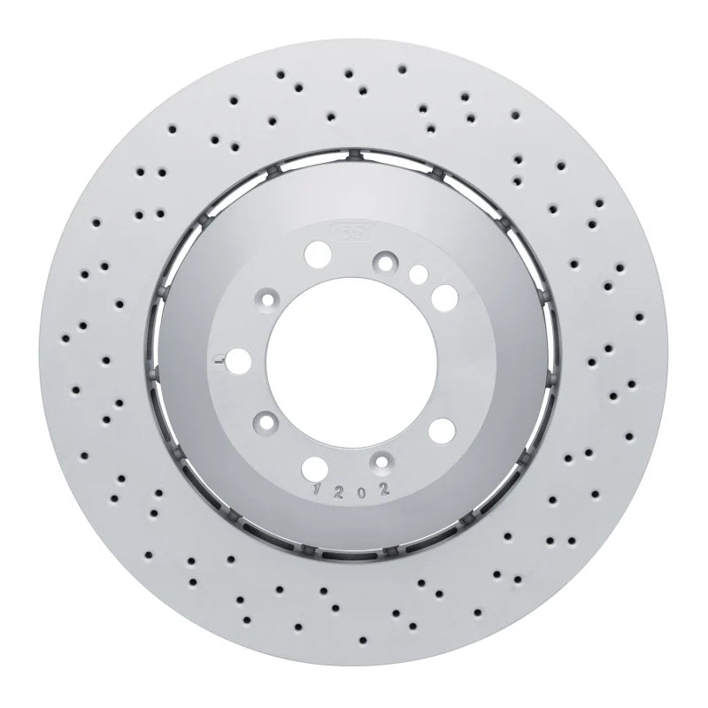 DFC 16-23 Porsche Cayman Right Front Drilled Hi-Carbon Alloy Geomet Coated Rotor