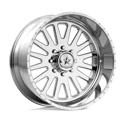American Force Wheels silver auto part