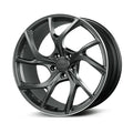 Versus black auto part