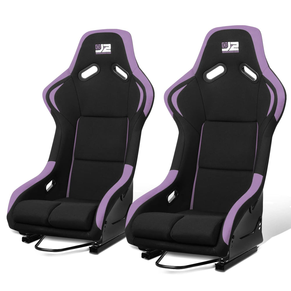Fixed-Position Bucket Racing Seat
