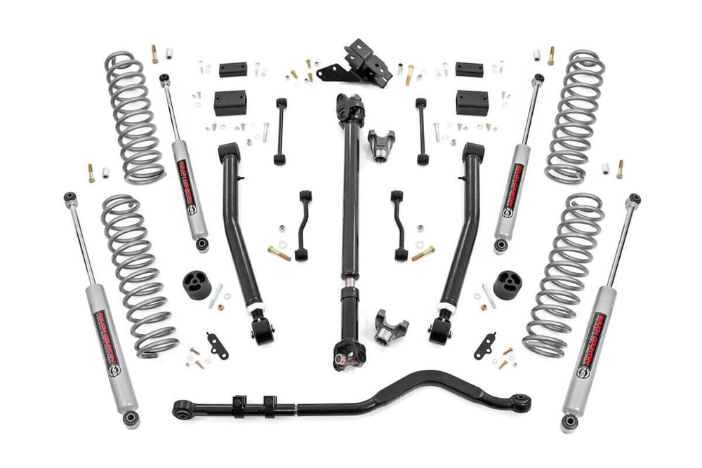 3.5 Inch Lift Kit Adj LCA FR D/S Jeep Wrangler JL 4WD (2024)