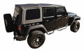 Black OEM Replacement Soft Top for 2007-09 JK Wrangler w/ 4-Full Steel Doors RT Off Road
