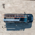 13' BLACK STEEL TRUCK LADDER RACK