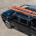 13' BLACK STEEL TRUCK LADDER RACK