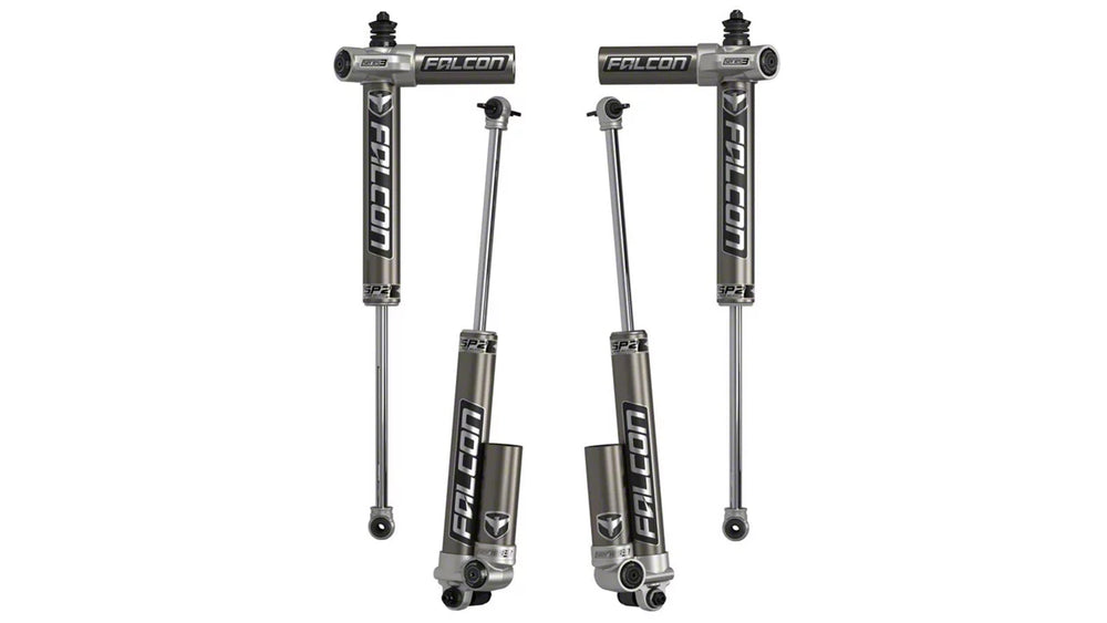 0718 WRANGLER JK 2DR: FALCON SP2 3.1 PIGGYBACK SHOCK KIT (56IN LIFT)