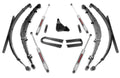 1x 7638 2x 8061V 1x 1493 1x 6593 1x 23200 1x 6601 1x 23201 6 Inch Lift Kit Rear Blocks Ford Super Duty 4WD (1999)