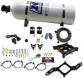 Nitrous Express - 4150 BILLET CROSSBAR STAGE 6 (50-100-150-200-250-300HP) WITH 15LB BOTTLE. - 60042-15
