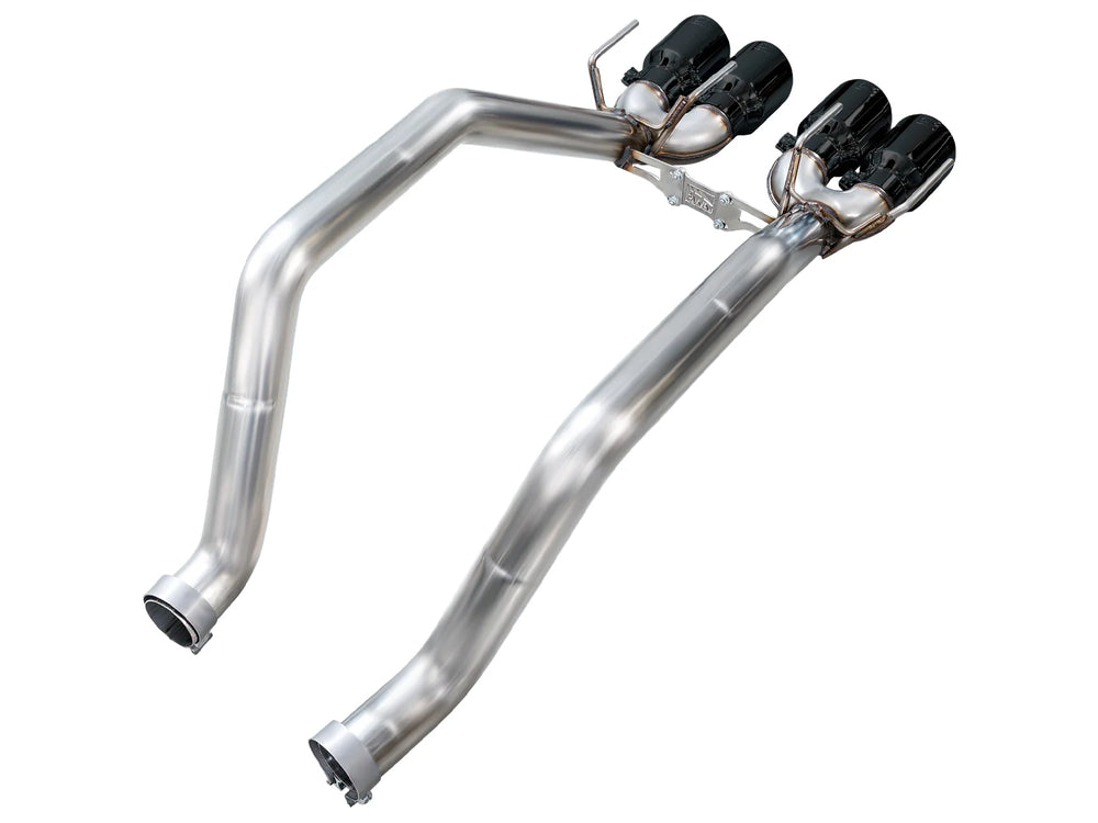 AWE Tuning silver axle-back exhaust
