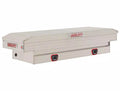 SADDLE BOX ALUMINUM COMPACT CLEAR 7.0 CU FT