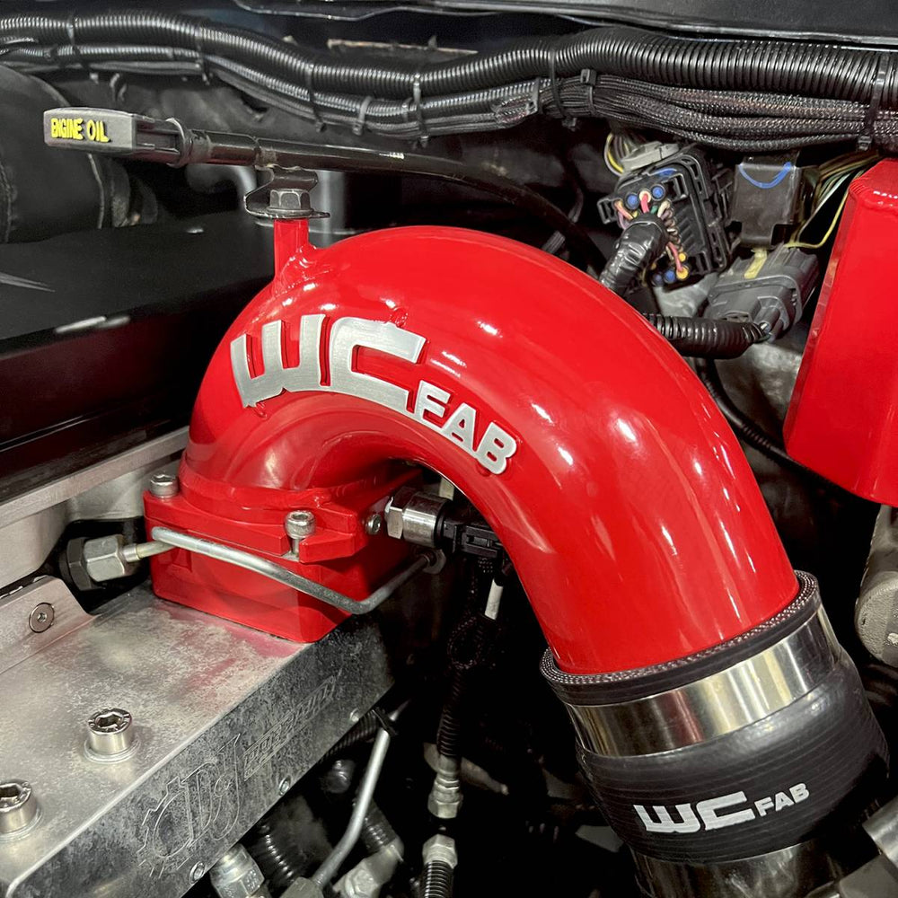 2003-2007 5.9L CUMMINS HIGH FLOW INTAKE BUNDLE KIT Fluorescent Green