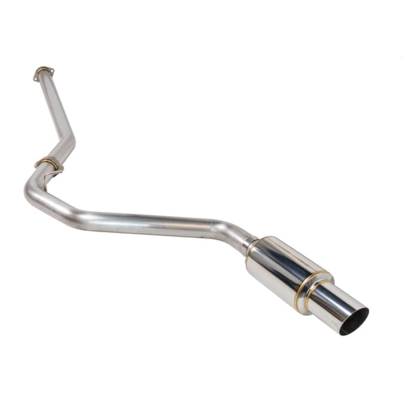 Remark 22+ Subaru WRX (VB) R1 Spec Single-Exit Stainless Catback Exhaust (Resonated)