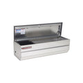 62 X 27 X 19IN ALUMINUM ALLPURPOSE CHEST FULL EXTRA WIDE 18.6 CU FT CLEAR FINISH