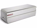 62 X 27 X 19IN ALUMINUM ALLPURPOSE CHEST FULL EXTRA WIDE 18.6 CU FT CLEAR FINISH
