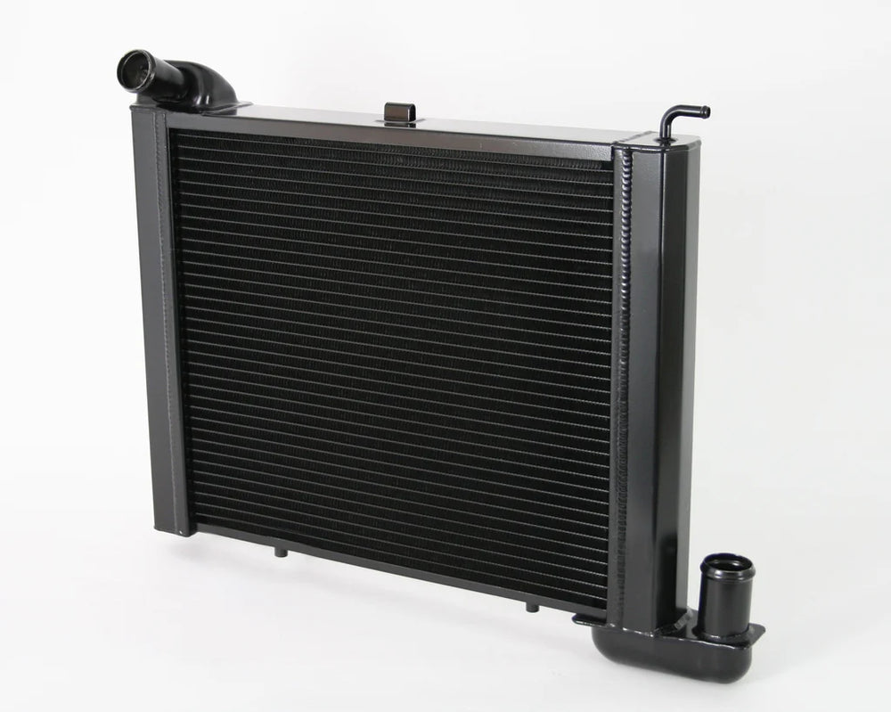 6367 CORVETTESB ALL AUTOMATIC ALUMINUM 2 ROW 1IN TUBE BLACK ICE