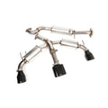 DC Sports Triple Exit Exhaust (23 GR Corolla) Burnt Gradiant