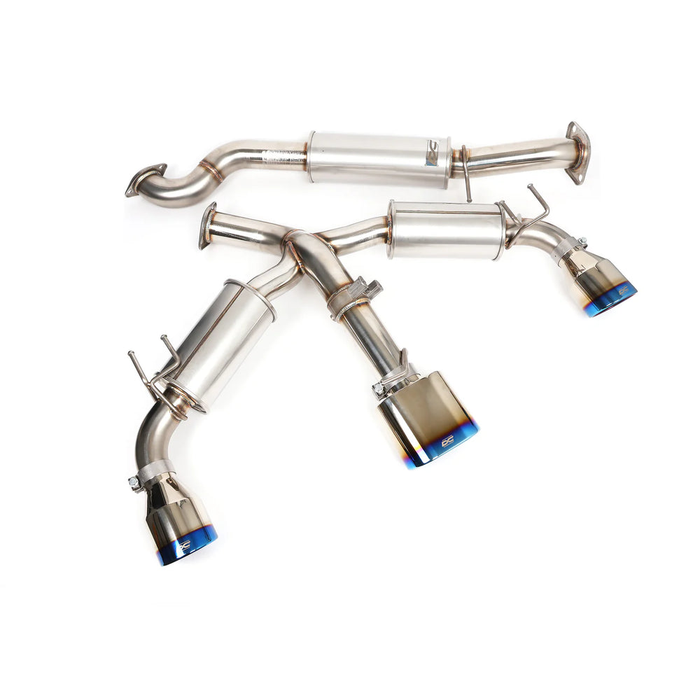 DC Sports Triple Exit Exhaust (23 GR Corolla) Burnt Gradiant
