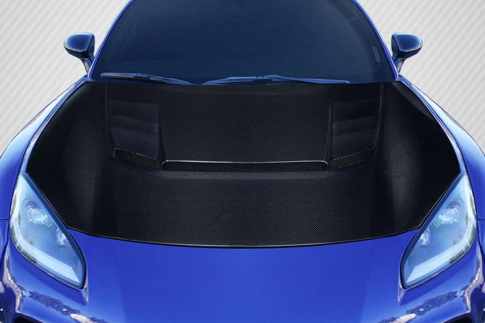 2022-2023 Toyota GR86 / Subaru BRZ Carbon Creations Exospeed Hood - 2 Pieces