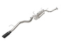 aFe cat-back exhaust installed view