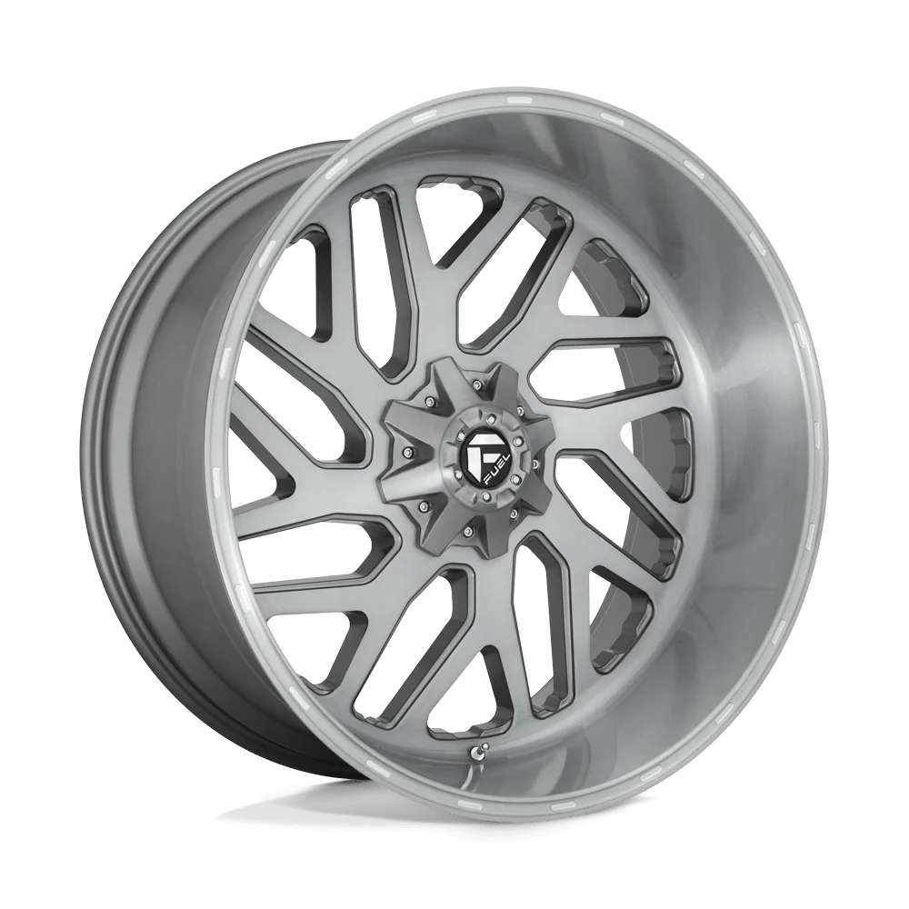 ~(66 lbs. 29X29X15)~ TRITON PLATINUM 26x12 8x180.00 BRUSHED GUN METAL TINTED CLEAR (13 mm)