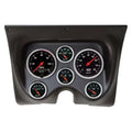 Autometer Designer Black 67-68 Camaro/Firebird Dash Kit 6pc Tach / MPH / Fuel / Oil / WTMP / Volt