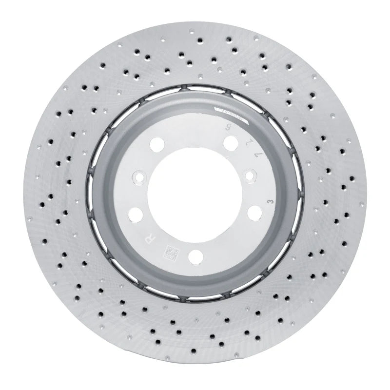 DFC 16-23 Porsche Cayman Right Rear Drilled Hi-Carbon Alloy Geomet Coated Rotor