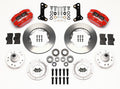 Wilwood Dynapro Dust-Boot Front Kit 11.00in Red 67-69 Camaro 64-72 Nova Chevelle
