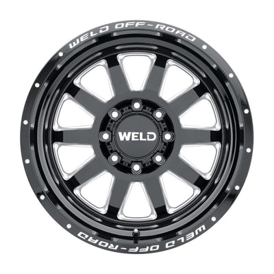 Weld polished auto part