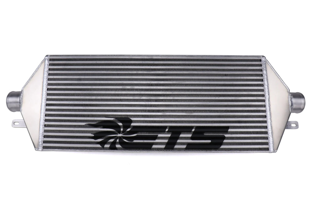 ETS Front Mount Intercooler 4in Anodized Red w/ Stencil Subaru WRX 2015
