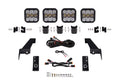 Diode Dynamics - Jeep JL SS5 4-Pod CrossLink Grille Lightbar Kit, Sport White Combo