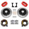 Wilwood 71-91 Chevy Blazer Forged Dynalite Rear Brake Kit w/ 12.19in Slotted Rotor - Black