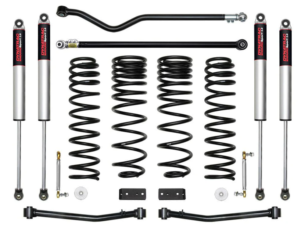Dynatrac 2018-2023 Jeep Wrangler JL 3 Suspension Lift System 4 DTJL30-1X5310-L4