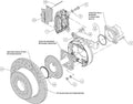 Wilwood auto part close-up