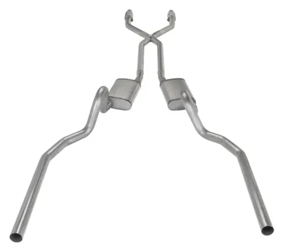 ~(60 lbs. 60X14X14)~ 1978-88 El Camino SS 2.5IN Crossmember Back w/ Xpipe Exhaust System RP