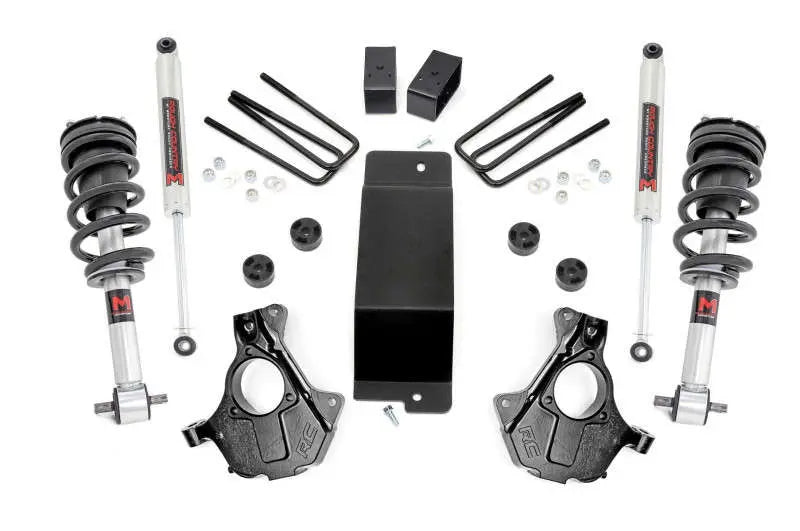 3.5 Inch Lift Kit Alu/Stamp Steel LCA M1 Strut Chevy/GMC 1500 (14-18 Classic)