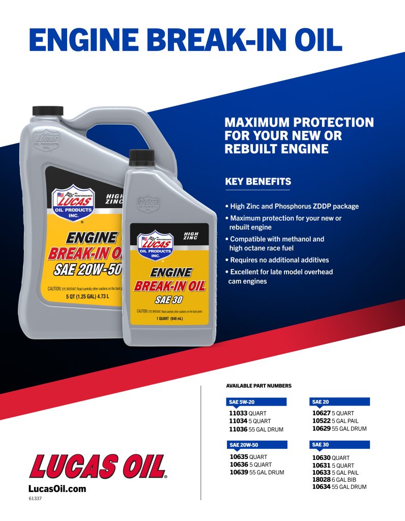 SAE 30 BREAKIN OIL/1X1/55 GALLON DRUM