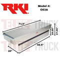 SINGLE LID ALUM XBOXFULLSIZE TRUCKS
