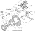 Wilwood auto part close-up