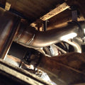 ~(60 lbs. 60X14X14)~ 1975-87 GM Truck Crossmember Back w/ Xpipe Exhaust System Violator