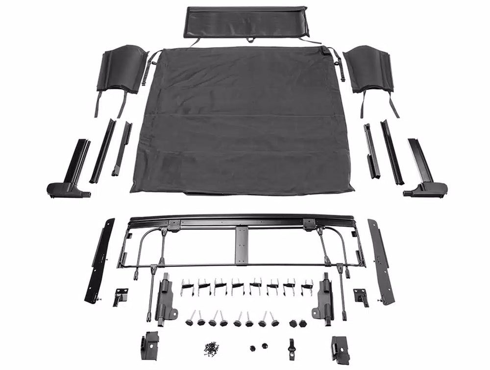 Rugged Ridge 20-22 Jeep Gladiator JT Voyager Fastback Soft Top - Black Diamond