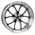 Weld S76 17x10 / 5x115mm BP / 6.7in. BS Black Wheel (High Pad) - Non-Beadlock