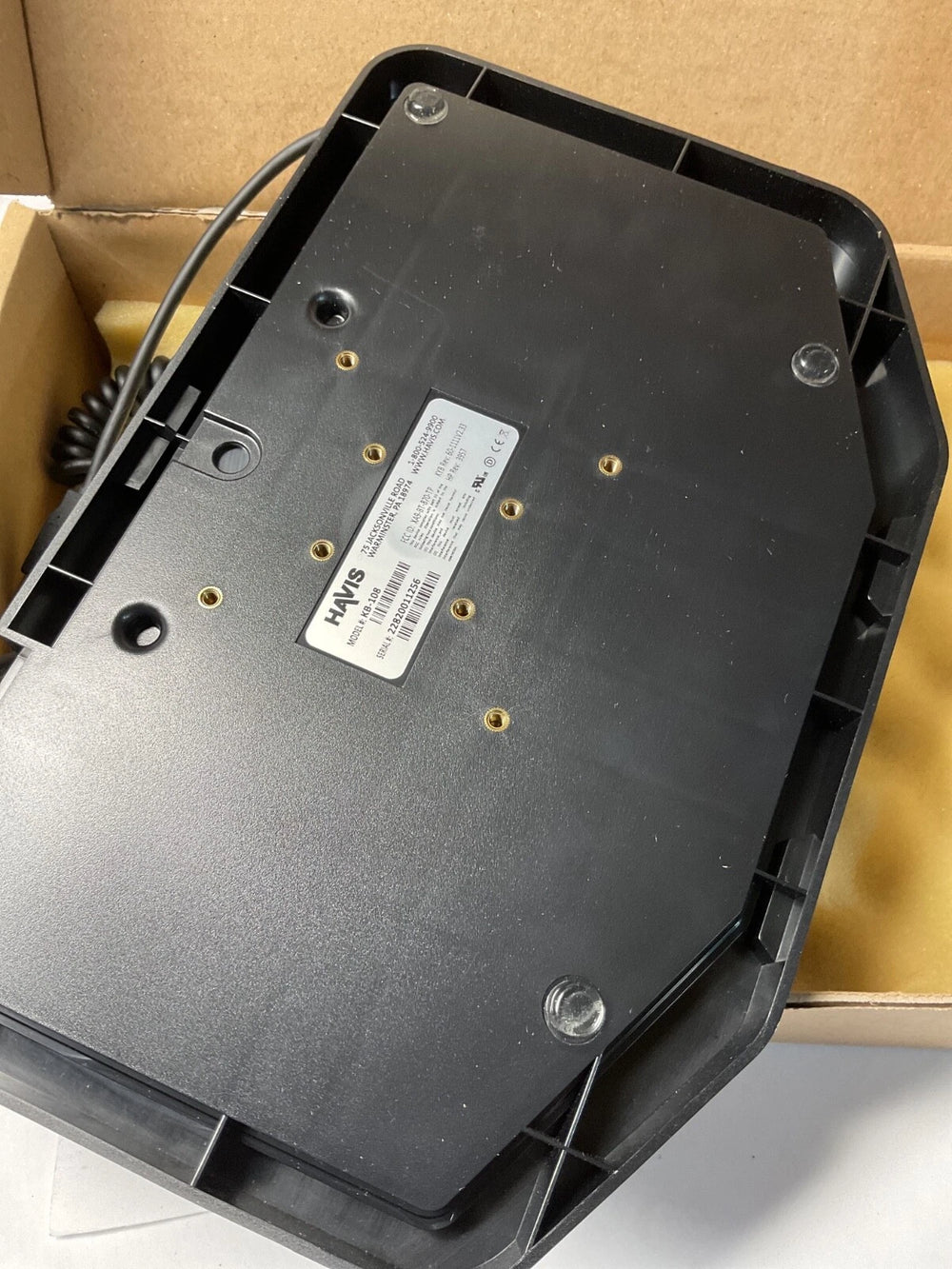 HAVIS RUGGED KEYBOARD WITH INTEGRAT