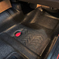 04-06 Jeep Wrangler LJ 2DR full vehicle kit (front and rear flooring cargo mat wheelhouse covers (l/r) mesa smoke