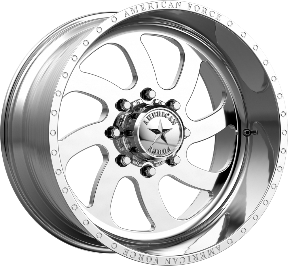 AW76 20X10 8X170 POLISHED -25MM