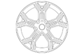8x19 Type 4 Alloy Wheel